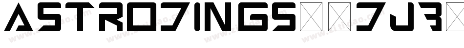 Astrodings-4djB字体转换