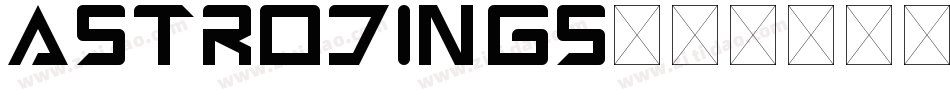 Astrodings字体转换