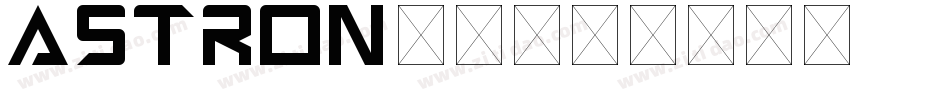 Astron-2字体转换