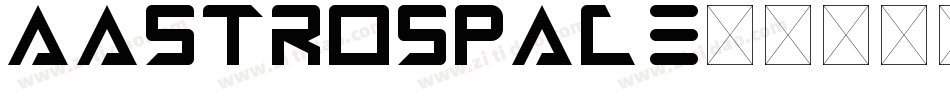 aAstroSpace字体转换