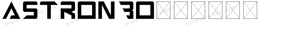 astronbo字体转换