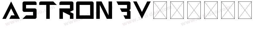 astronbv字体转换