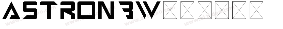 astronbw字体转换