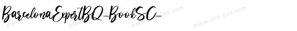 BarcelonaExpertBQ-BookSC字体转换