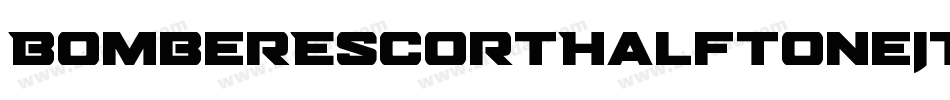 BomberEscortHalftoneItalic-6YyDo字体转换