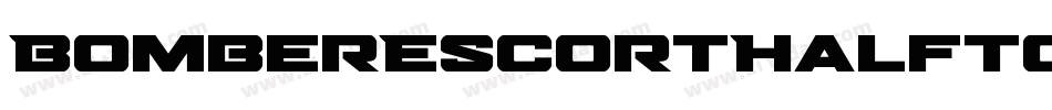 BomberEscortHalftoneItalic-6YyDo字体转换