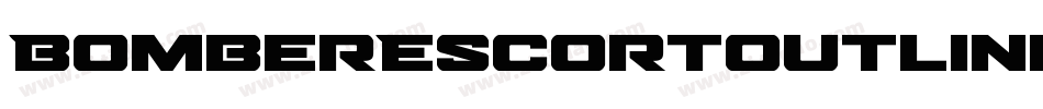 BomberEscortOutline-qZoal字体转换