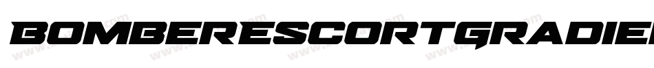 BomberEscortGradientItalic-DOL7m字体转换