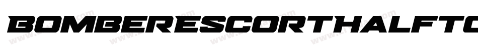 BomberEscortHalftoneItalic-6YyDo字体转换