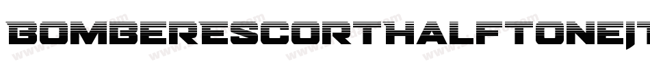 BomberEscortHalftoneItalic-6YyDo字体转换