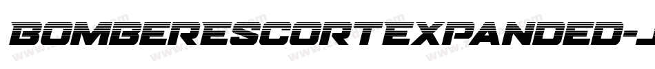 BomberEscortExpanded-jErXl字体转换