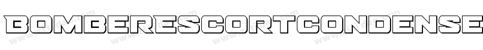 BomberEscortCondensedItalic-GOlPm字体转换