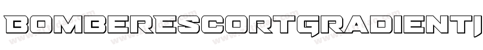 BomberEscortGradientItalic-DOL7m字体转换