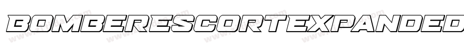 BomberEscortExpanded-jErXl字体转换