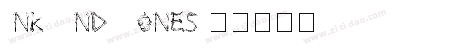 Ink-And-Bones字体转换