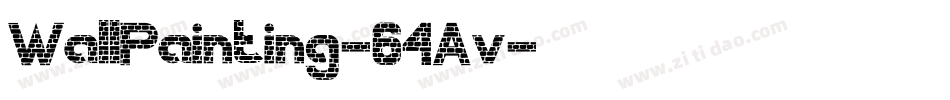 WallPainting-64Av字体转换