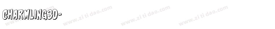 charmling3d字体转换