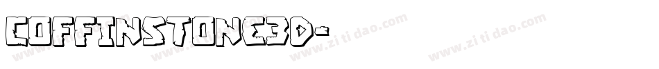 coffinstone3d字体转换