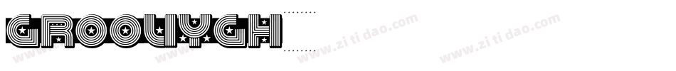 GROOVYGH字体转换