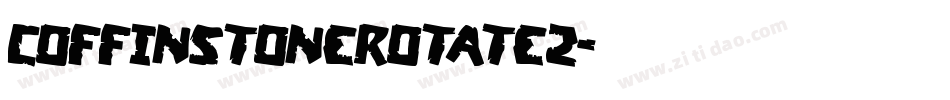 coffinstonerotate2字体转换