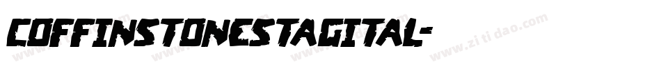 coffinstonestagital字体转换