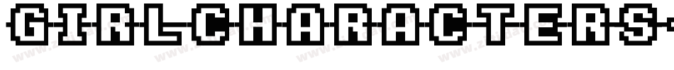 GirlCharacters-Jw6m字体转换