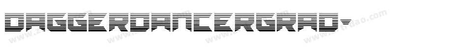 daggerdancergrad字体转换