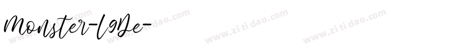 Monster-l9De字体转换