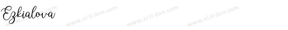 Ezkialova字体转换