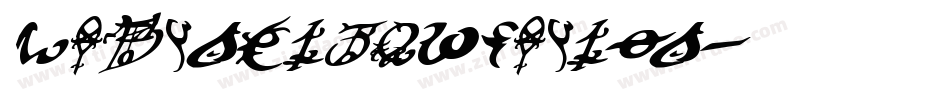 devilstongueital字体转换