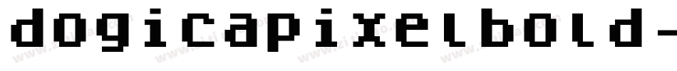 dogicapixelbold字体转换