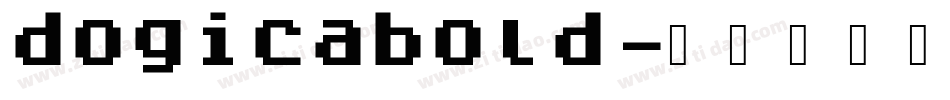 dogicabold字体转换