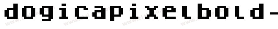 dogicapixelbold字体转换