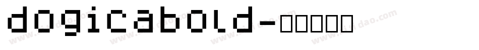 dogicabold字体转换