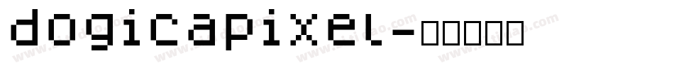 dogicapixel字体转换