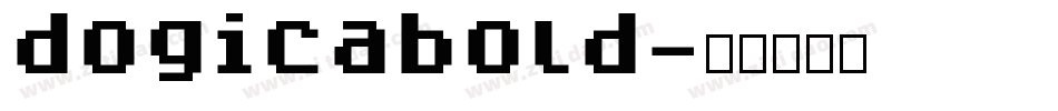 dogicabold字体转换