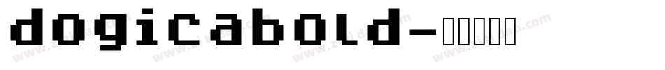 dogicabold字体转换