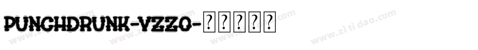 PunchDrunk-VzZ0字体转换