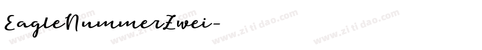 EagleNummerZwei字体转换