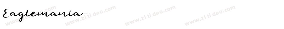 Eaglemania字体转换