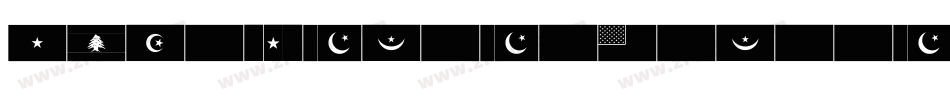 Flags-of-Europe-2字体转换
