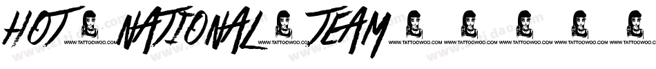 Hot-National-Team字体转换