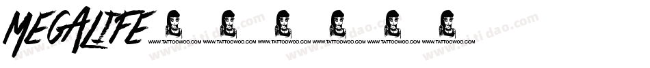 MegaLife字体转换