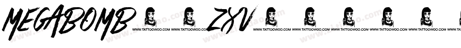 Megabomb-6zxv字体转换