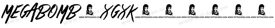 Megabomb-XgxK字体转换