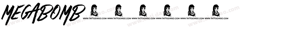 Megabomb字体转换