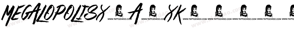 MegalopolisX-a0xK字体转换