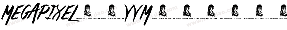 Megapixel-6YyM字体转换