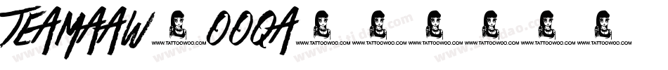 Teamaaw-oOqa字体转换