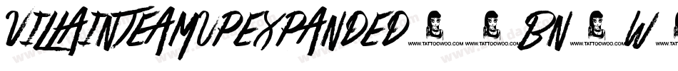 VillainTeamUpExpanded-4Bn2W字体转换